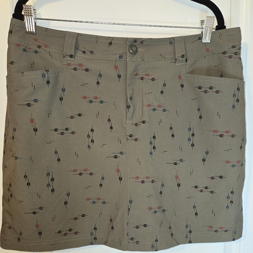 Green Eddie Bauer Hiking Skort